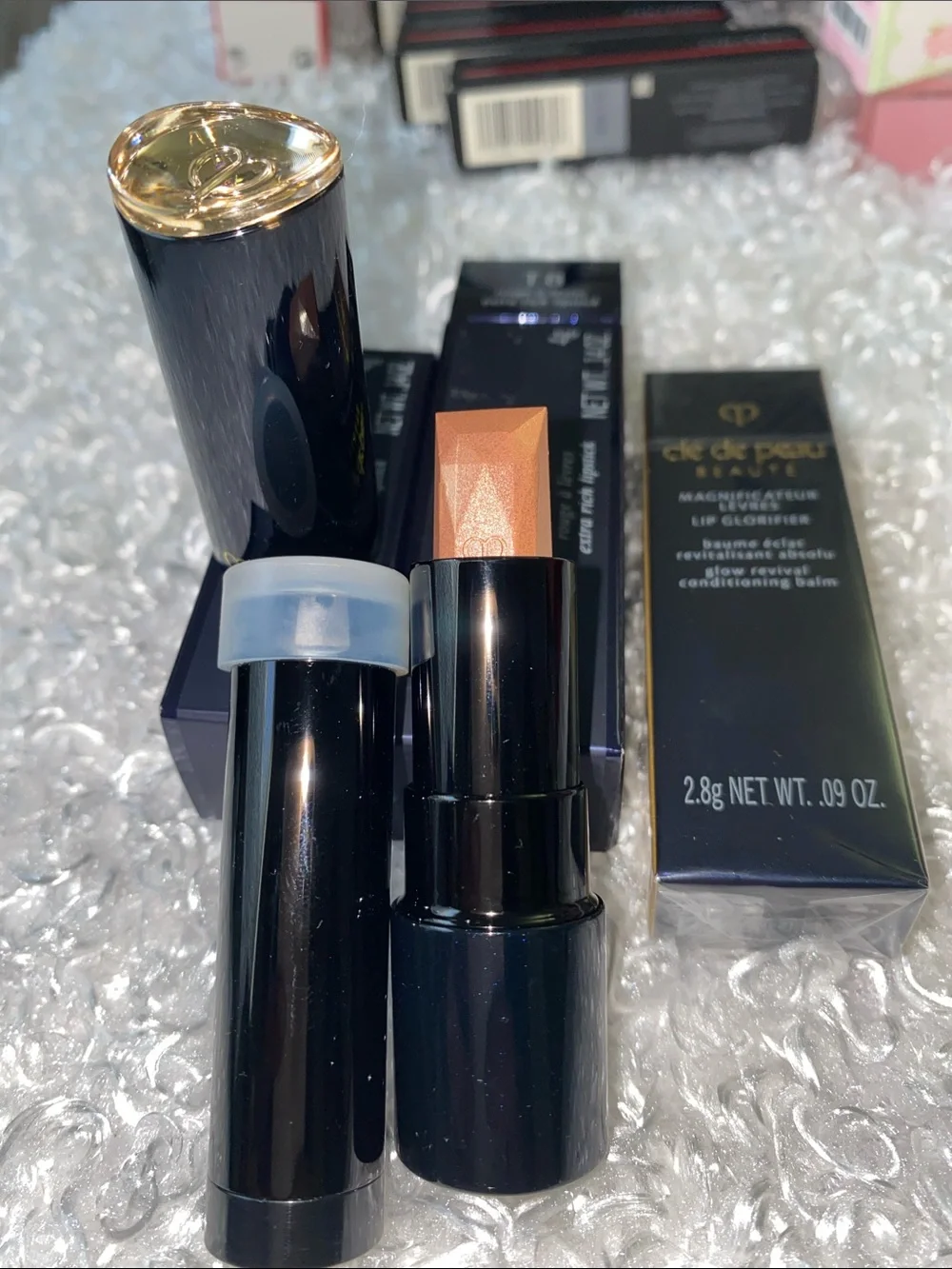 Bundle of Cle de peau lipstick and lip Conditioning balm